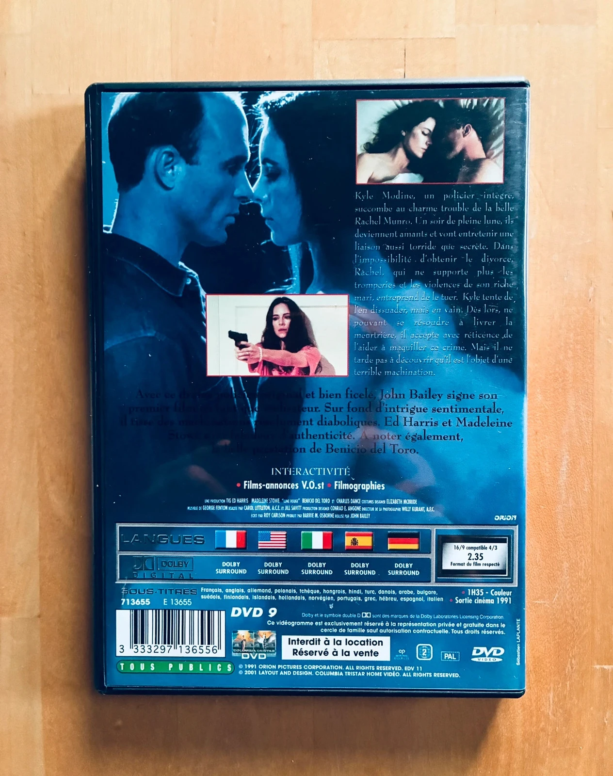 Red Moon DVD Ed Harris. – photo 3